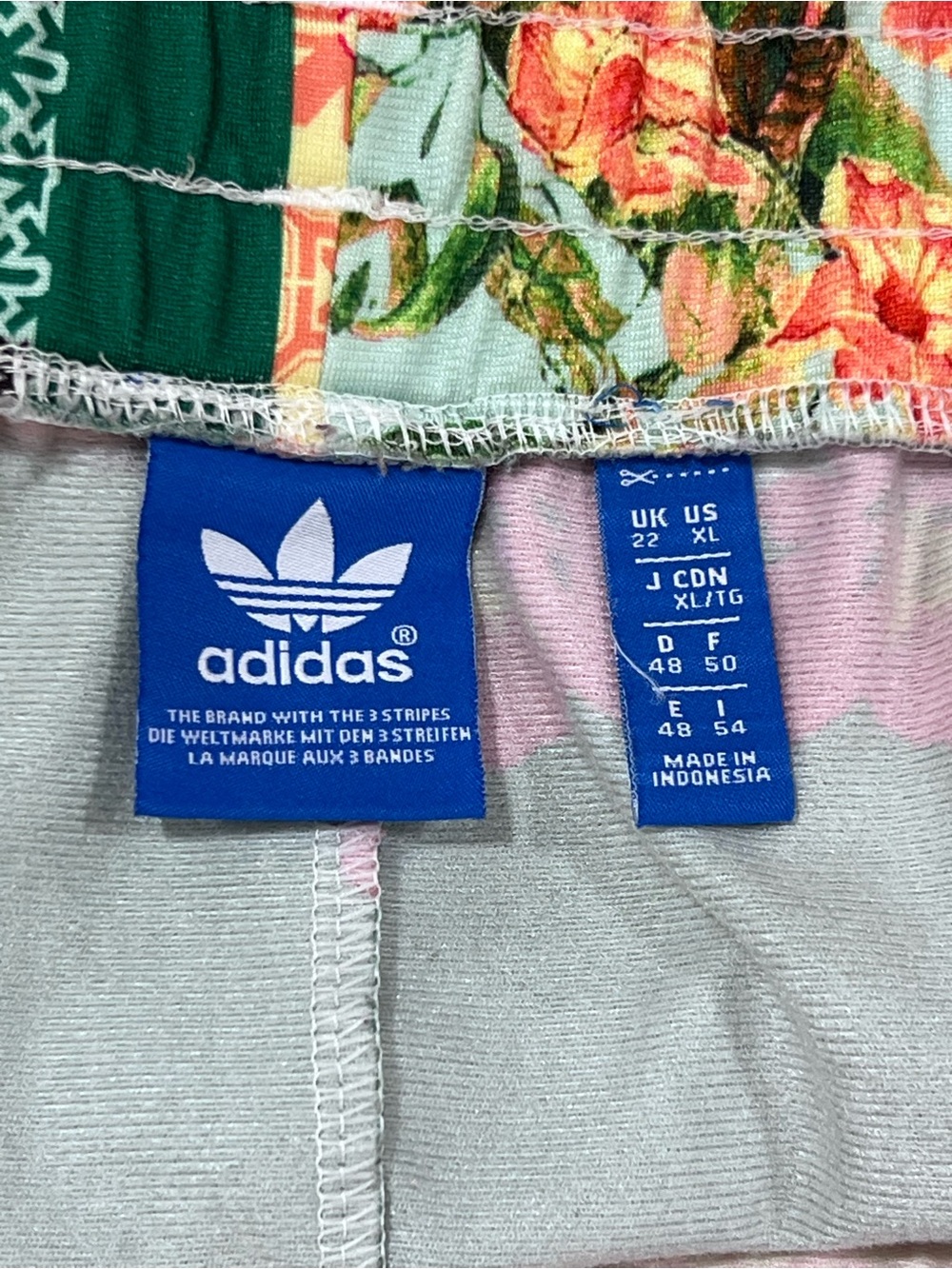 adidas X The Farm Company Borboflor Shorts in Floral Print - Picture 6 of 6